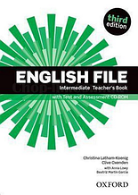 English File Third Edition Intermediate teacher's Book with Test and Assessment CD-ROM / Книга для вчителя