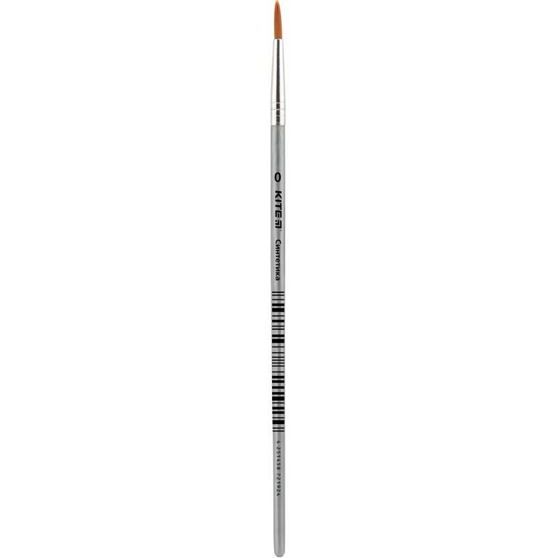 Пензель синтетика №0 круглий Kite