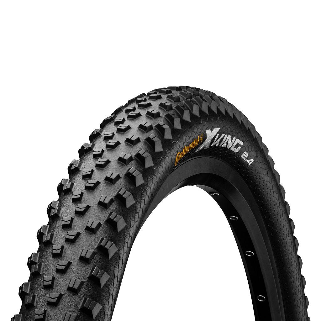 Покришка Continental X-King 27.5"x2.4, Performance, Skin, чорний, фолдинг