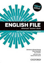 English File Third Edition Advanced teacher's Book with Test and Assessment CD-ROM / Книга для вчителя