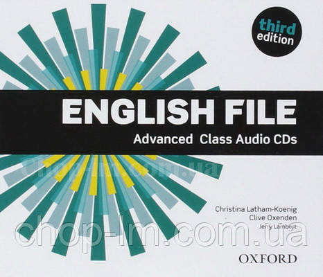 English File Third Edition Advanced Class Audio CDs / Аудіо диск до курсу