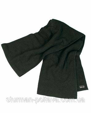 Шарф флісовий чорний ROTCHO США, фото 1