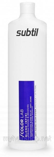 Шампунь для нейтралізації жовтизни DUCASTEL Subtil Color Lab Shampoing Blond Anti Jaune Eclat 1000 мл