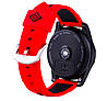 Силіконовий ремінець Primo Dart для годин Samsung Gear S3 Classic SM-R770 / Frontier RM-760 - Red&Black, фото 2