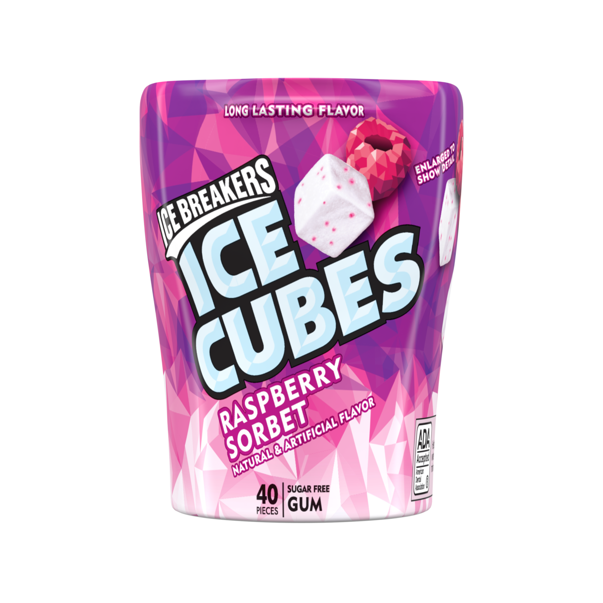Жуйки Ice Cubes Raspberry Sorbet 40 шт