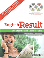English Result Pre-Intermediate Teacher's Resource Pack with DVD and Photocopiable Materials Book / Книга учит