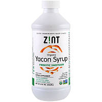 Пребиотический натуральный заменитель сахара ZINT, органический сироп из якона 236 мл