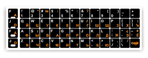 Наклейки для клавіатури