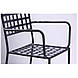 Металевий стілець Руан hy-c162 сталь сітка темно сірий 7547, фото 7