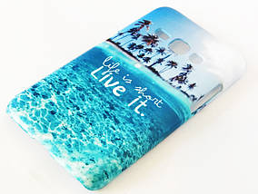 Чохол-накладка на телефон Samsung j120, j1 2016 року з малюнком моря