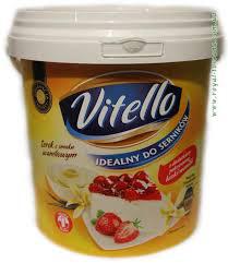 Сир ванільний 7,5% Vitello 1кг