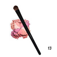 Кисть для макияжа для растушевки теней Parisa Cosmetics узкая натуральный ворс Р-13