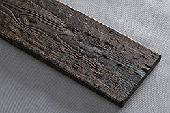 Дошка-панель декоративна поліуретанова Decostar, рустик, старе дерево, переріз 20х3 см, довжина 2.6 м