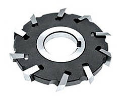 Фреза тристороння 160х14х50 z12 р/з з т/спл. ніж. ВК8 2241-0016 ГОСТ 5348-69 (Запоріжжя)