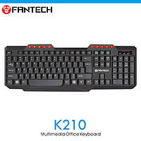 Клавіатура мультимедійна Fantech K210 (K210b), USB