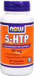 Антистес, покращення роботи мозку NOW Foods 5-HTP 50mg 90 caps