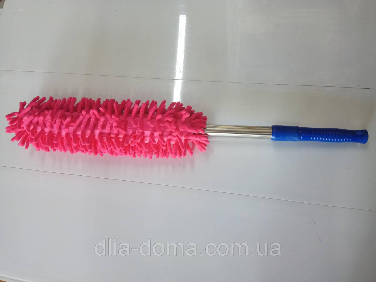Щітка мікрофібра телескопічна для зняття пилу 1 м, фото 1