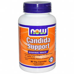 Антигрибковий, противірусний засіб NOW Foods Candida Support 90 caps