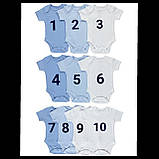 Бодик із коротким рукавом George, 18-24! Поштучно!, фото 2