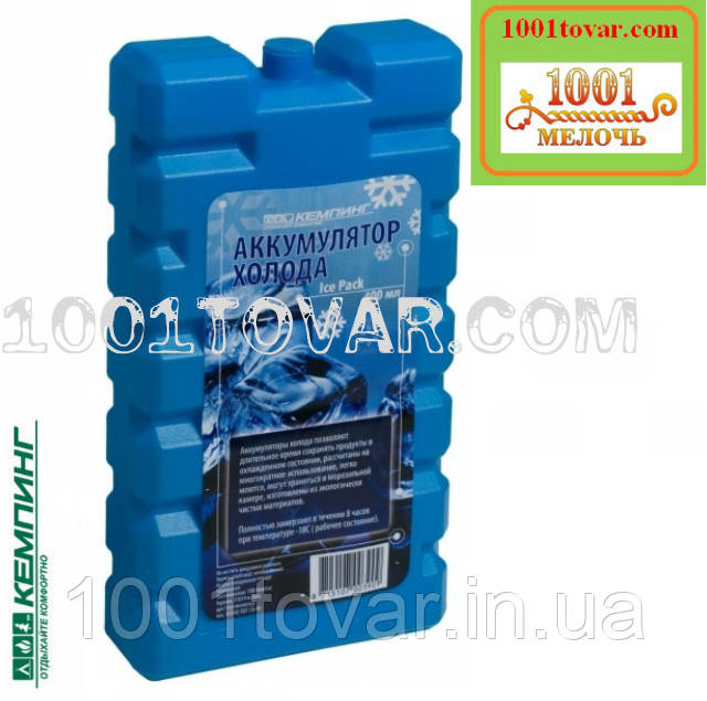 Акумулятор холоду Кемпінг IcePack 750 р., 1 шт., фото 1