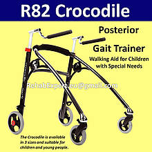 Заднеопорные ходунки для активних дітей з ДЦП R82 Crocodile Gait Trainer size 3