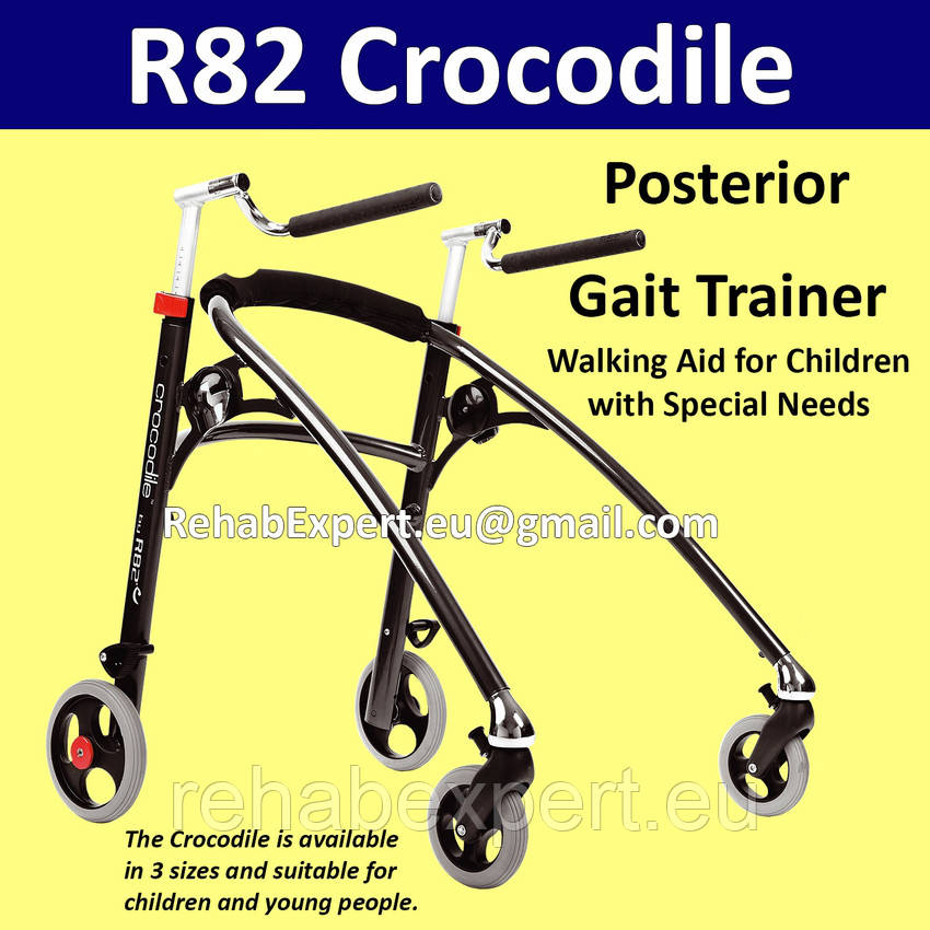 Заднеопорные ходунки для активных детей с ДЦП R82 Crocodile Gait ...