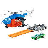 Ігровий набір "Вертоліт SWAT спецназ" Hot Wheels (FDW70), фото 2