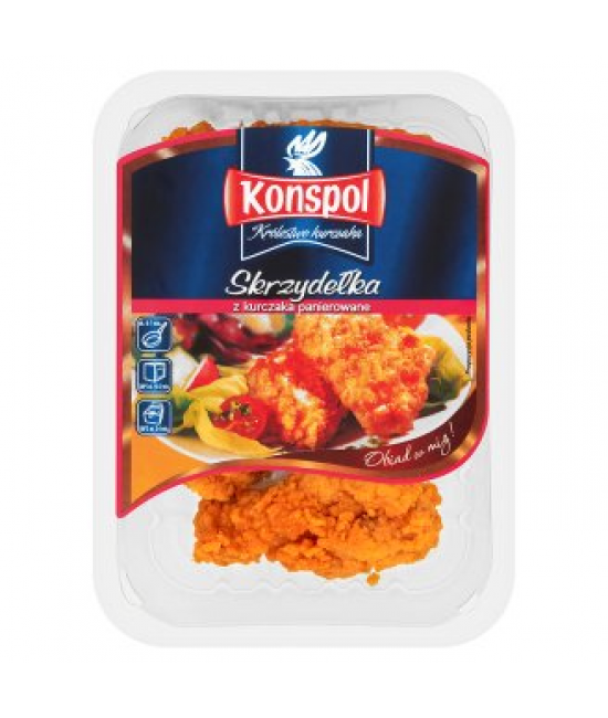 Крильця курячі паніровані Konspol 450гр