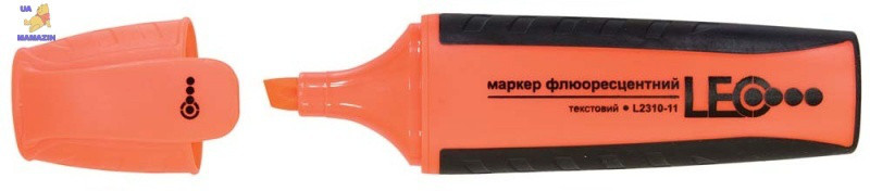 Маркер текстовый 143мм оранжевый 390226