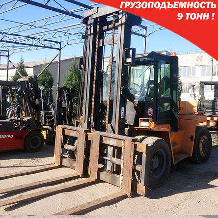 Великовантажний вилочний навантажувач Hyster H9.00 XL б/у, фото 2