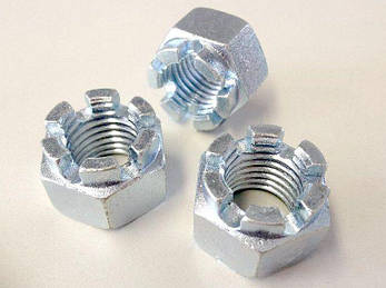 Гайка корончатая М30 ГОСТ 5918-70, DIN 935 з нержавіючої сталі А2 і А4, фото 3