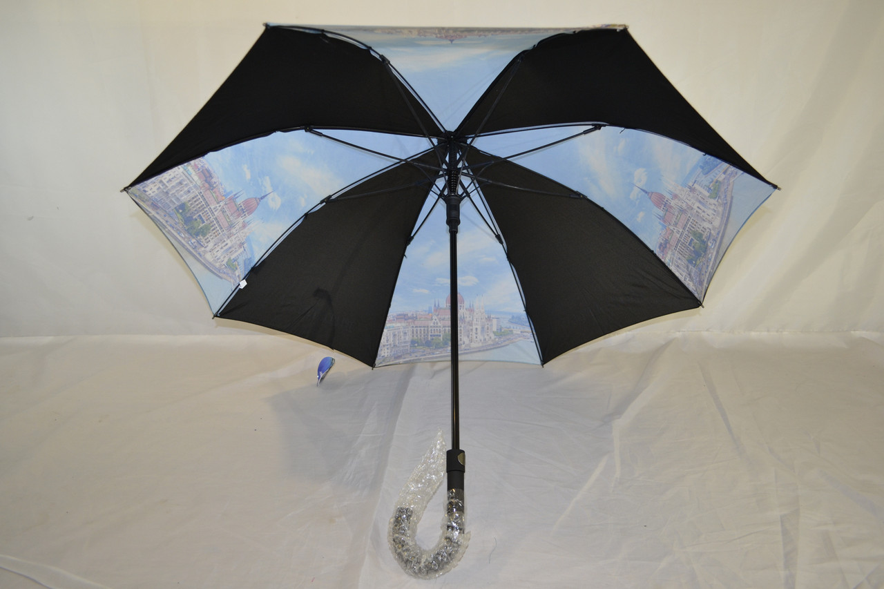 Зонт-трость с фото великолепного города Будапешта - фото 6 - id-p54157710