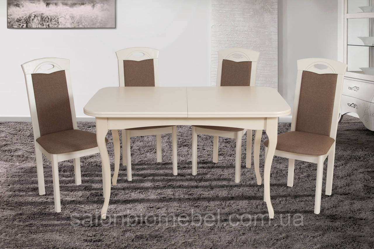 Стіл обідній Мартін (бежевий), фото 1