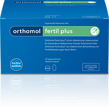 Вітаміни Orthomol Fertil plus / Ортомол фертил плюс при чоловічому безплодии
