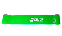 Еспандер для ніг Mini Bands Way4You 2,25 - 6 кг Зелена