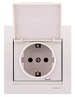 Розетка з/з з кришкою DERIY, фото 1