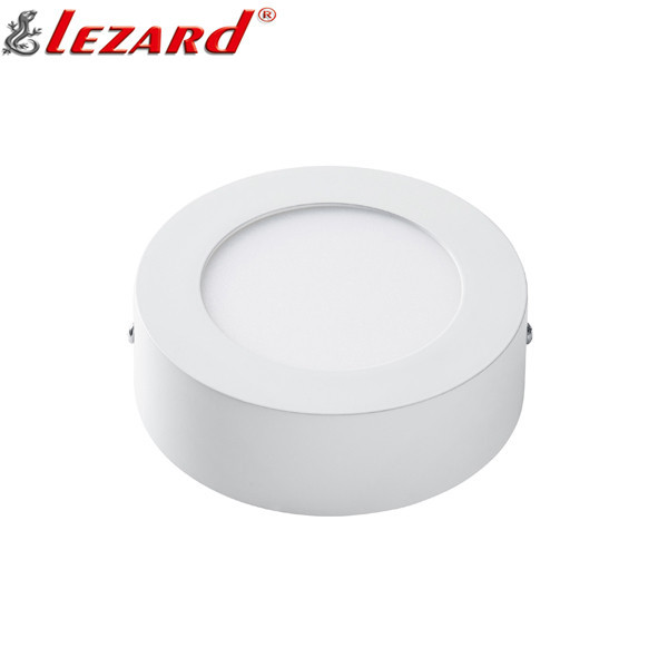 Світлодіодна панель кругла-6Вт накладна (Ø120) 4200K, 470 люмен, фото 1