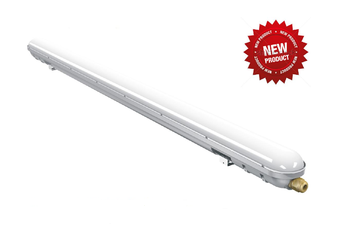 Світильник світлодіодний пиловологозахищений ІР65 36Вт 6000K 2800lm 1200mm (PC+ABS), фото 1