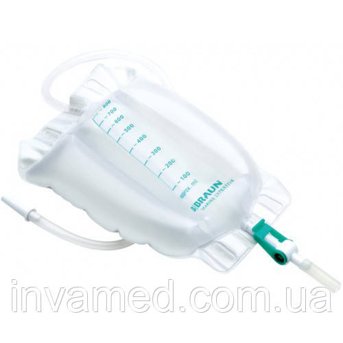 Сечоприймач B. Braun. Мішок для збору сечі Urimed® TriBag Plus 800ml