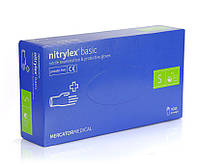 Нитриловые перчатки Nitrilex basic (50 пар/100 шт в упаковке)