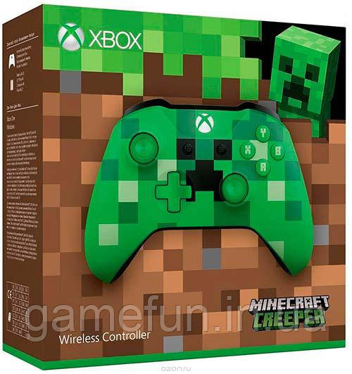 Xbox One бездротовий геймпад Minecraft Creeper (Оригінал)