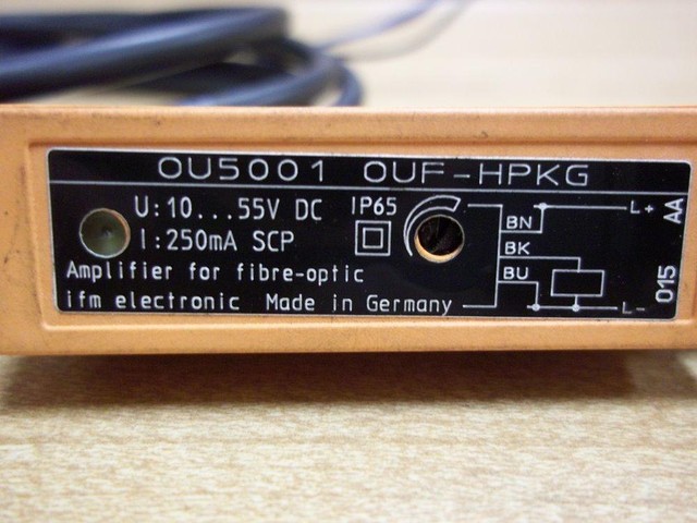 Efector OU5001 OUF-HPKG Оптоволоконные датчики IFM Electronic в прямоугольных корпусах # 30 - фото 2 - id-p4761593
