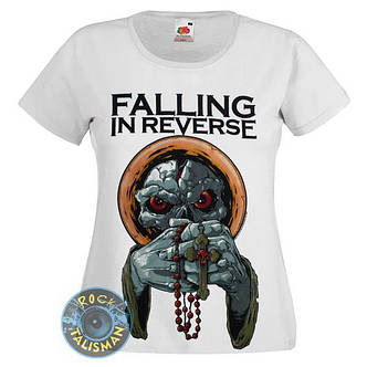 Футболка жіноча FALLING IN REVERSE біла, фото 2