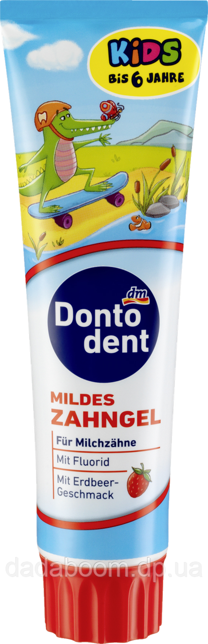 Дитяча зубна паста Dontodent Kids 100 мл (1-6 років)