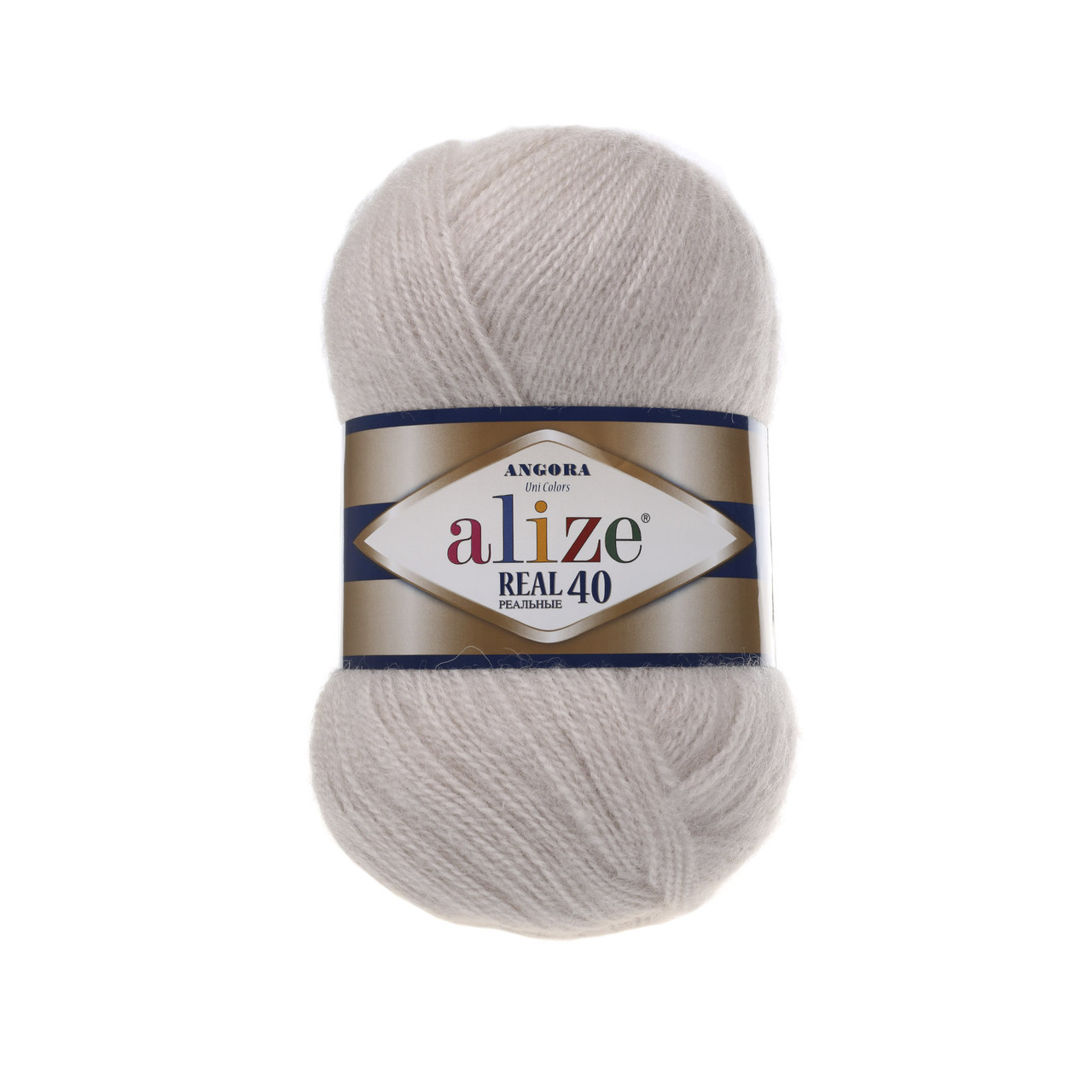 Alize Angora Real 40 — 599 слонова кістка