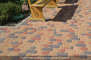 Старе місто (колір на сірому цементі) 8см.