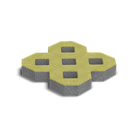 Решітка паркувальна (сірий) 8см.