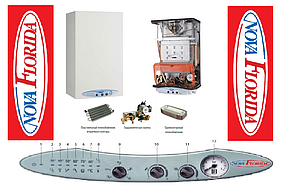 Котел газовий двоконтурний (настінний) Nova Florida Pictor Dual Line 28 CTFS 28 (турбований)