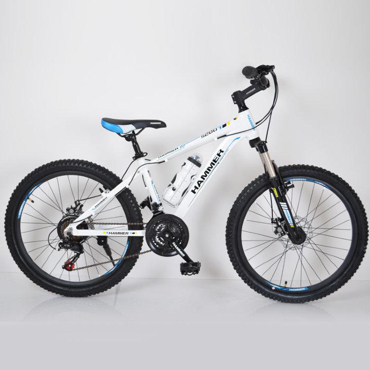 Гірський велосипед 24" HAMMER Біло-Синій (white-blue)