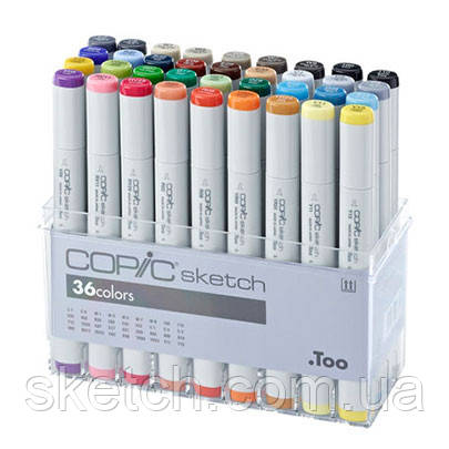 Набір маркерів Copic Sketch Set — 36 шт./пач.